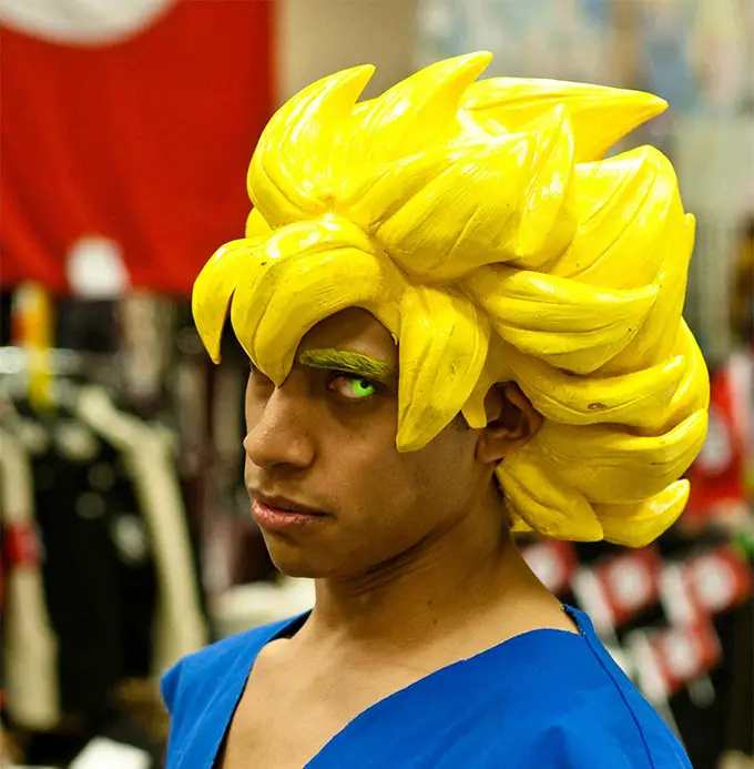 Genius Dragon Ball Cosplay Brings Super Saiyan 3 Goku to Life on a