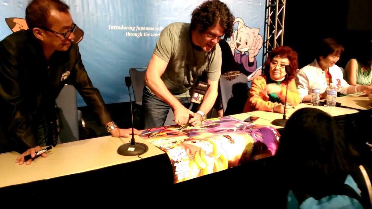'Video thumbnail for Dragon Ball Z Battle of Gods Poster signed by Sean Schemmel - Voice of Goku'