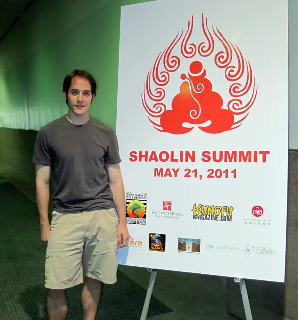 Derek Padula at the Shaolin Summit 2011