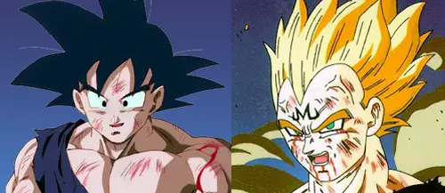 Top 10 Goku and Vegeta Team Up Fights