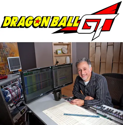 dragon ball gt music composer mark menza studio gt logo