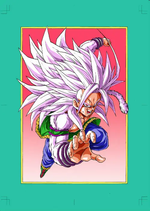 DBAF Goku Saiyan 5 (Color) | Photographic Print