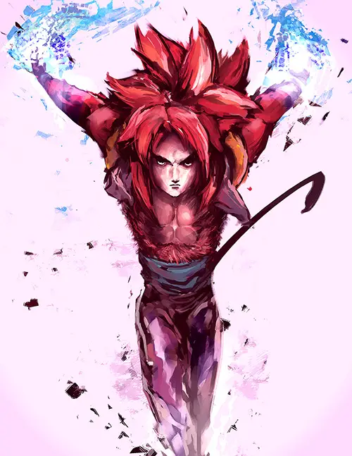 Goku ssj 4  Anime dragon ball super, Dragon ball super manga, Dragon ball  painting