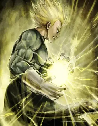 Vegeta Ssj2 (digital coloring)