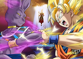 dragon ball z battle of gods goku beerus