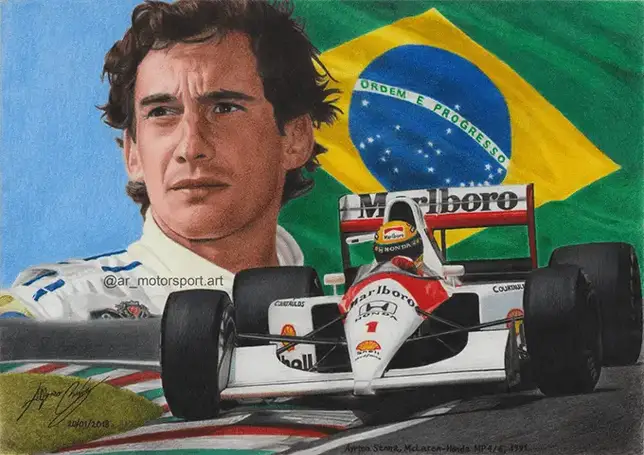 Was Akira Toriyama Inspired by Formula 1 Racer Ayrton Senna? | The Dao of  Dragon Ball