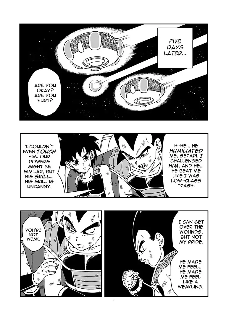 dragon ball new age history of rigor chapter 3 page 1