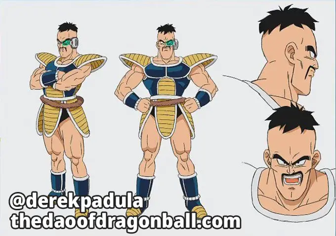 nappa young character designs with hair