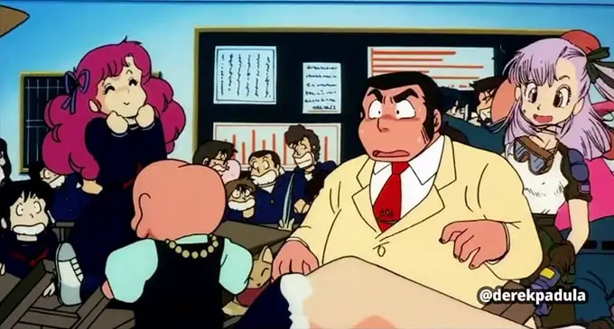 bulma's first anime appearance in urusei yatsura