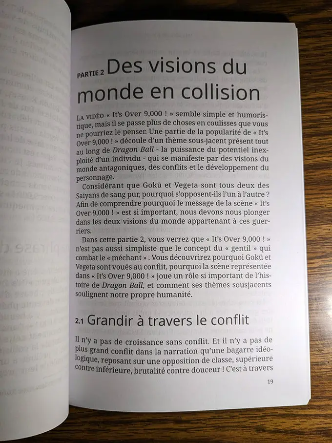 dragon ball z it's over 9000 french edition published interior