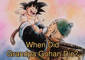 when did grandpa gohan die, akira toriyama tells us in bird land press 15