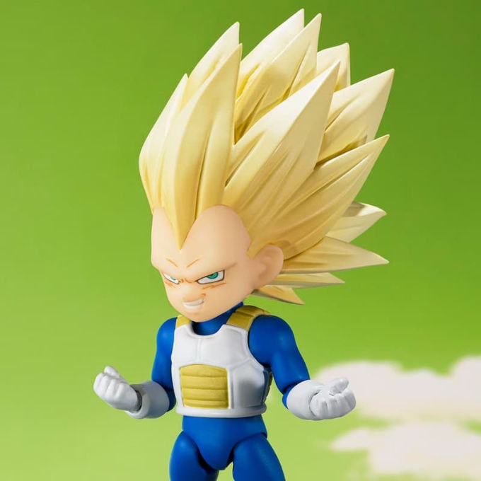 sh figuarts super saiyan 3 vegeta mini dragon ball daima