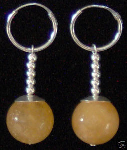 Jade Potara Earrings on eBay
