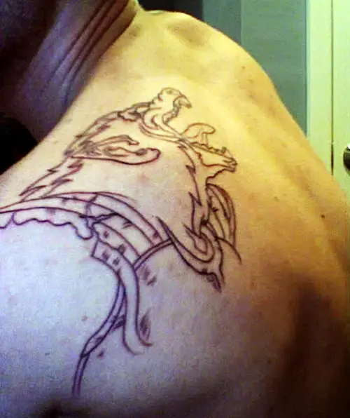 oozaru tattoo dragon ball z kai