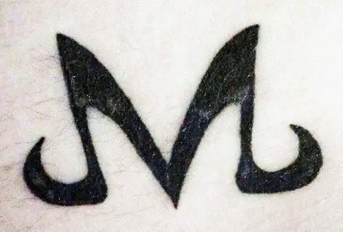 majin symbol tattoo dragon ball z