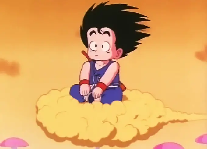 goku flying nimbus dragon ball