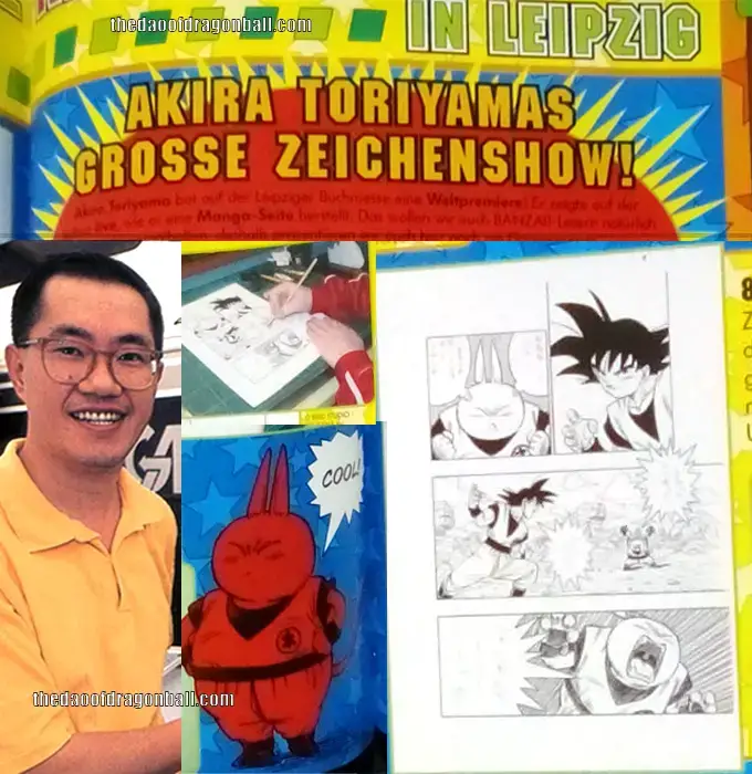 akira toriyama how to draw manga lesson leipzig germany