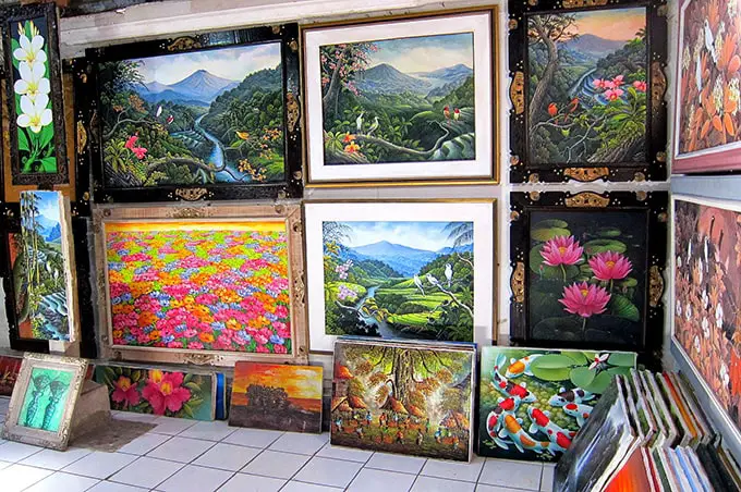 balinese paintings store