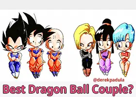 best dragon ball couple poll and analysis