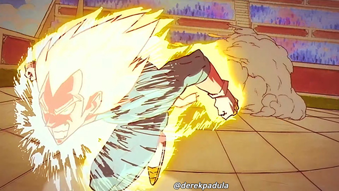 legend a dragon ball tale super saiyan vegeta