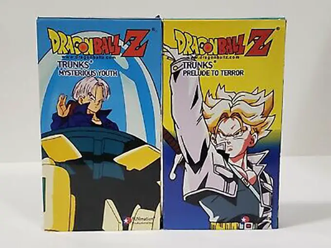 dragon ball z trunks mysterious youth vhs tape