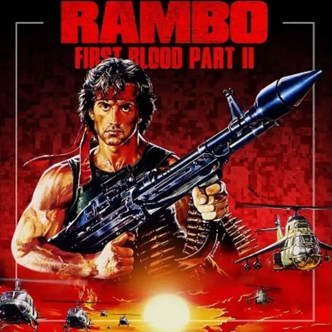 rambo first blood part 2 movie poster